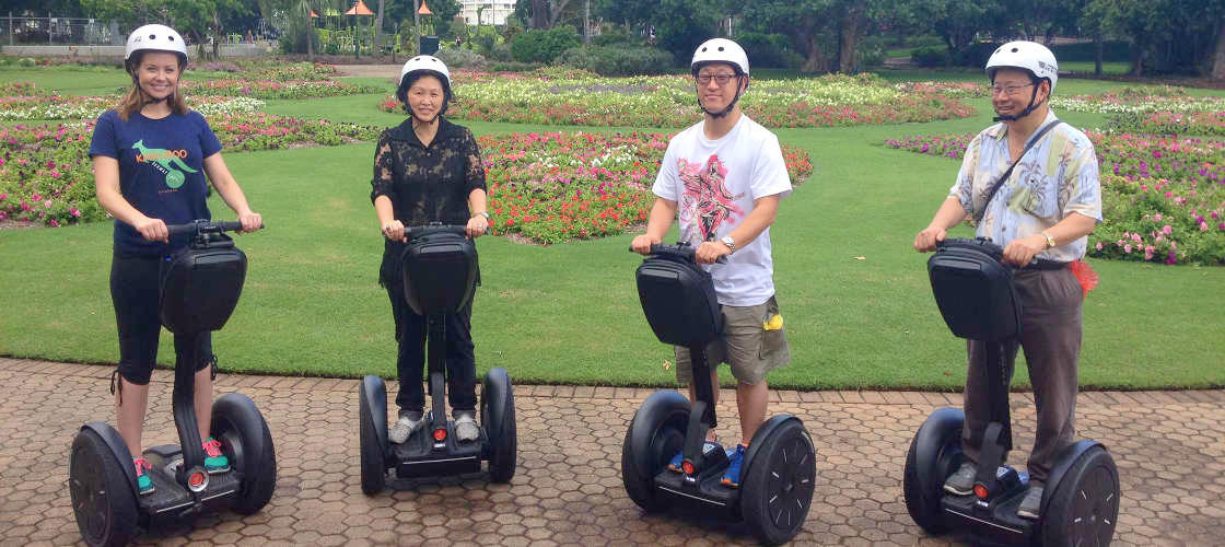 on segway
