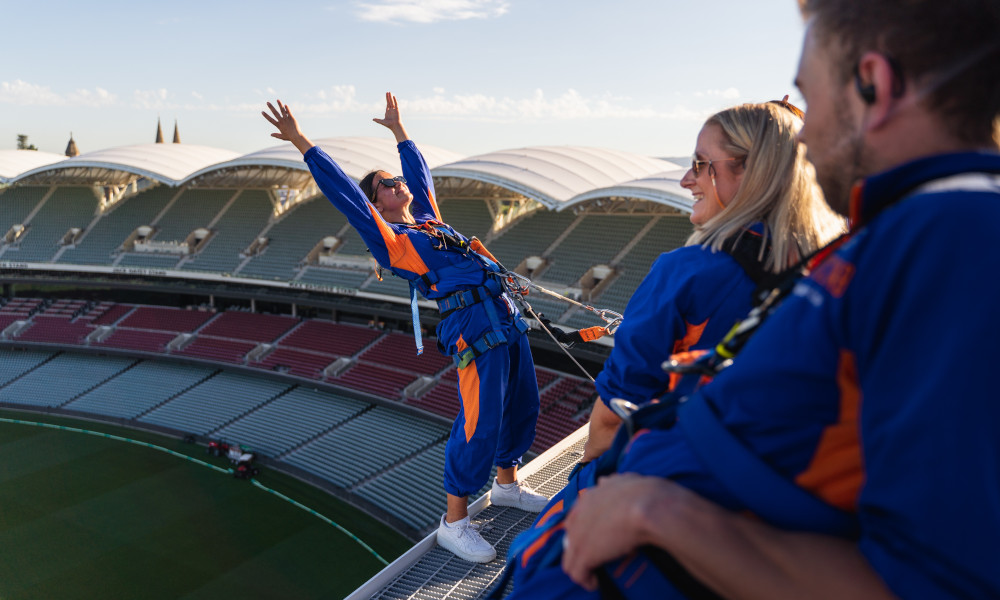Adelaide Oval Day RoofClimb