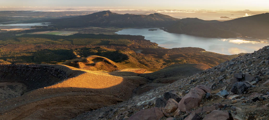 Light hitting the hills 