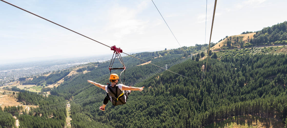 Christchurch Adventure Park Zipline Gallery Banner 2