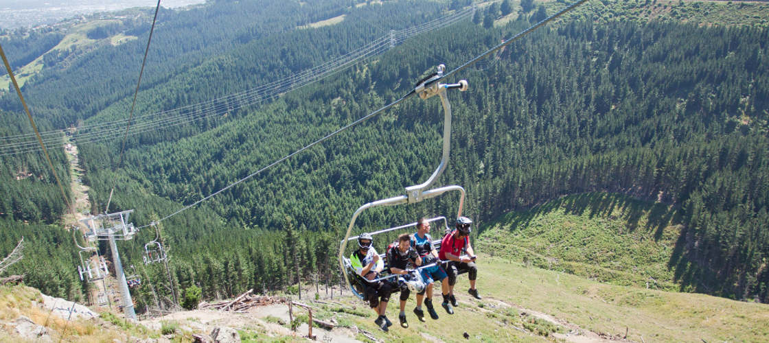 Christchurch Adventure Park Chairlift Gallery Banner 4