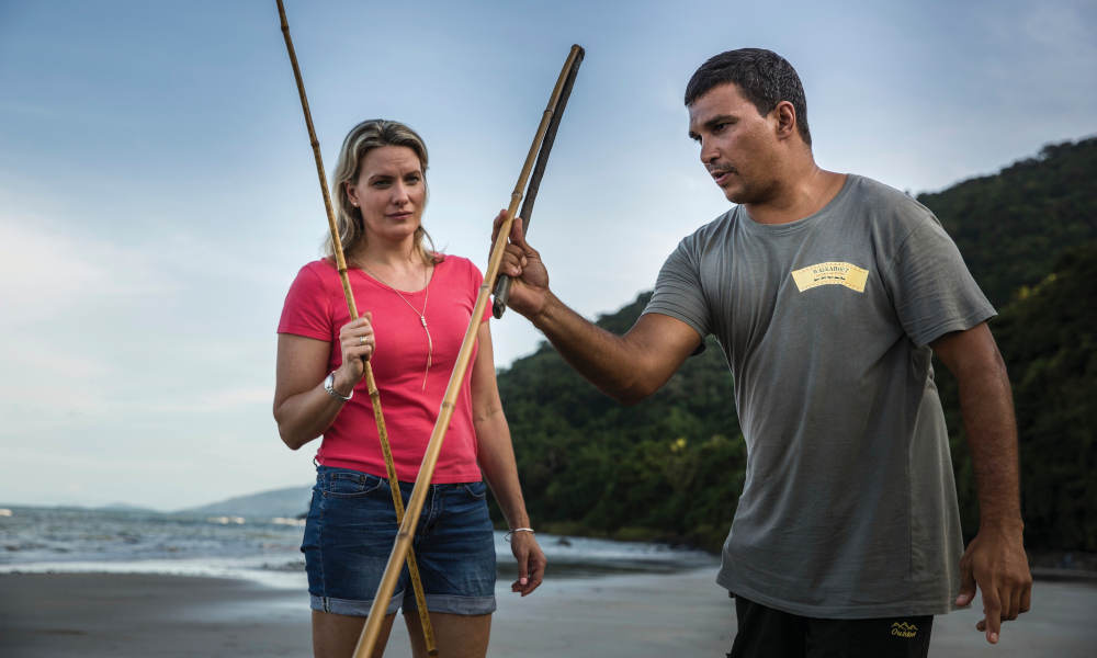 Half Day Afternoon Sightseeing Experience spear throwing