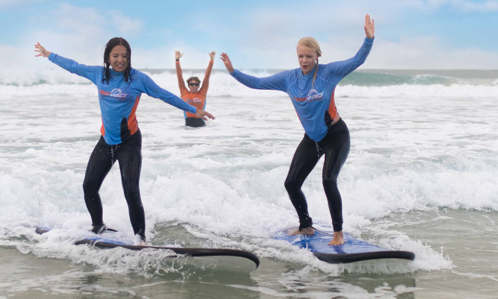Family Private Surfing Lessons Gallery Banner 1