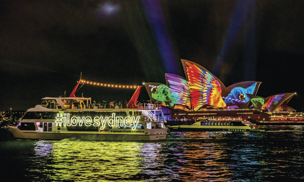 vivid light show sydney