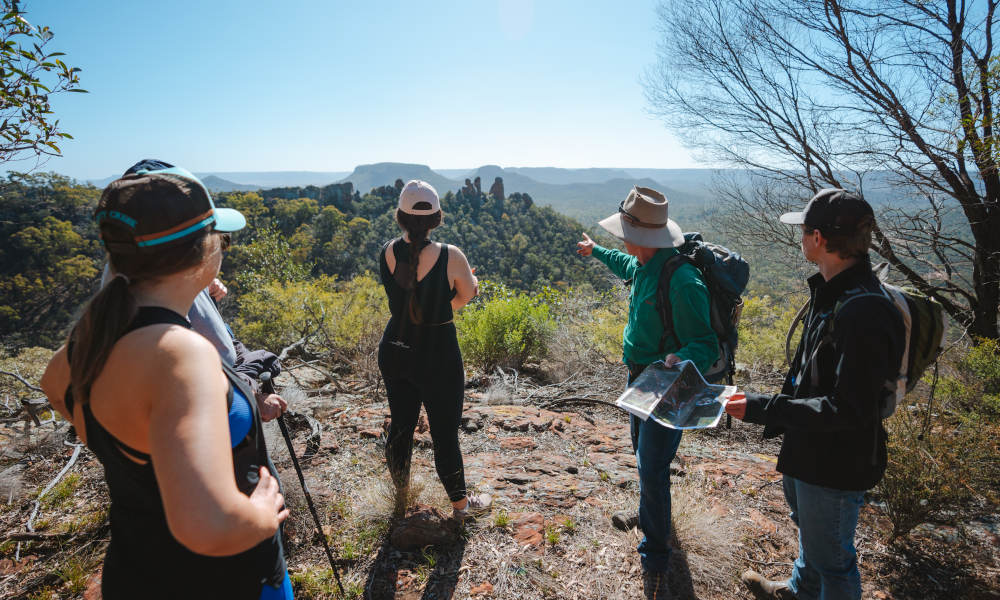 hiking through Carnarvon National Park