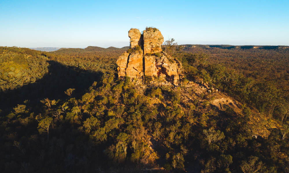 stunning views over the Carnarvon Ranges