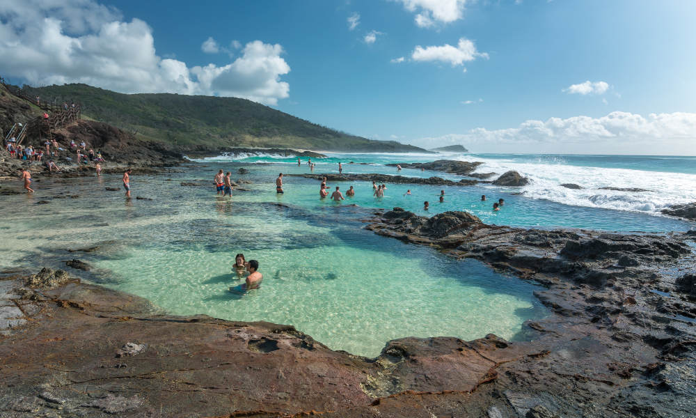 champagne pools