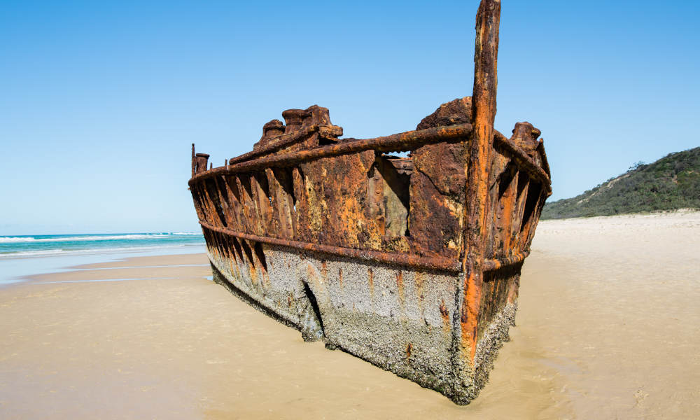 mahano ship wreck