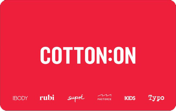 Cotton On eGift Card