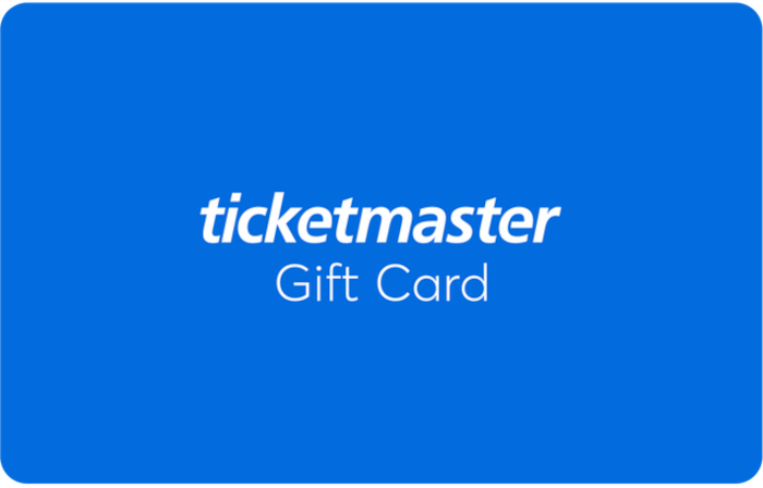 Ticketmaster eGift Card