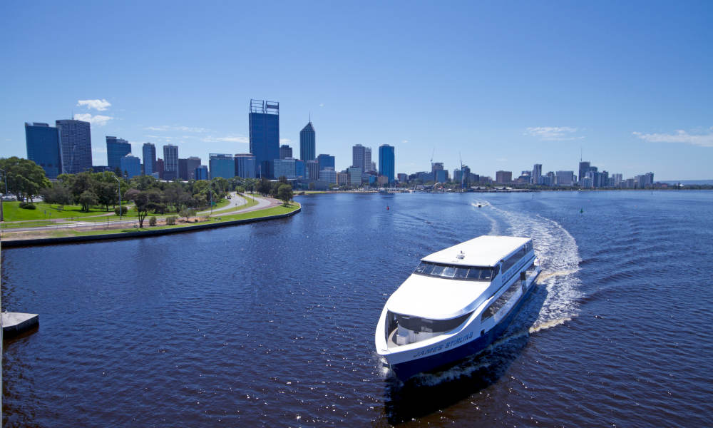 swan river cruise from perth barrack street jetty