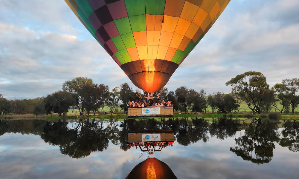 Avon Valley Winter Balloon Ride with Breakfast & Transfer