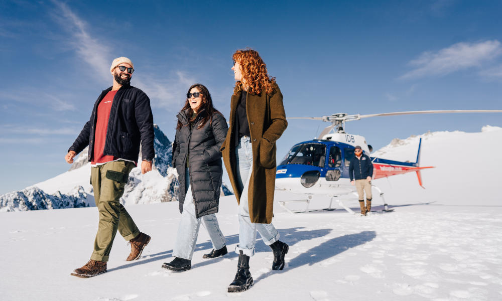 snow landing