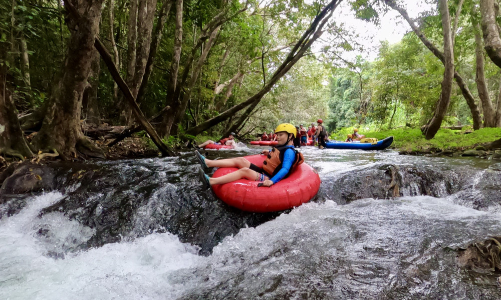 Rainforest River Tubing Half Day
