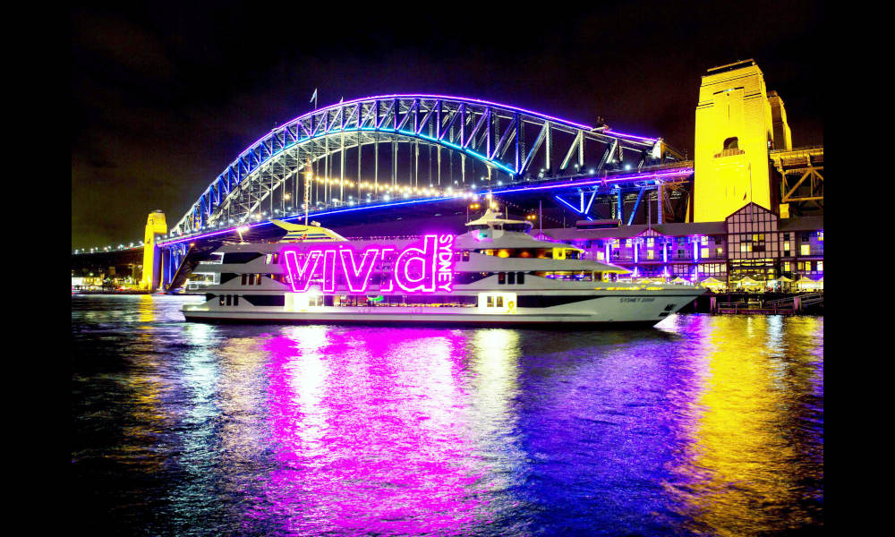 7pm Vivid Gold Dinner Cruise