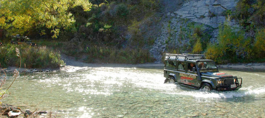 4WD in water
