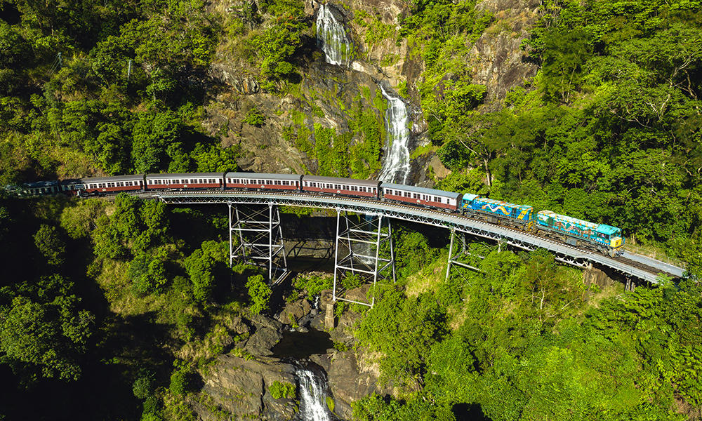 Skyrail Kuranda to Barron Falls Loop & One Way Kuranda Scenic Railway