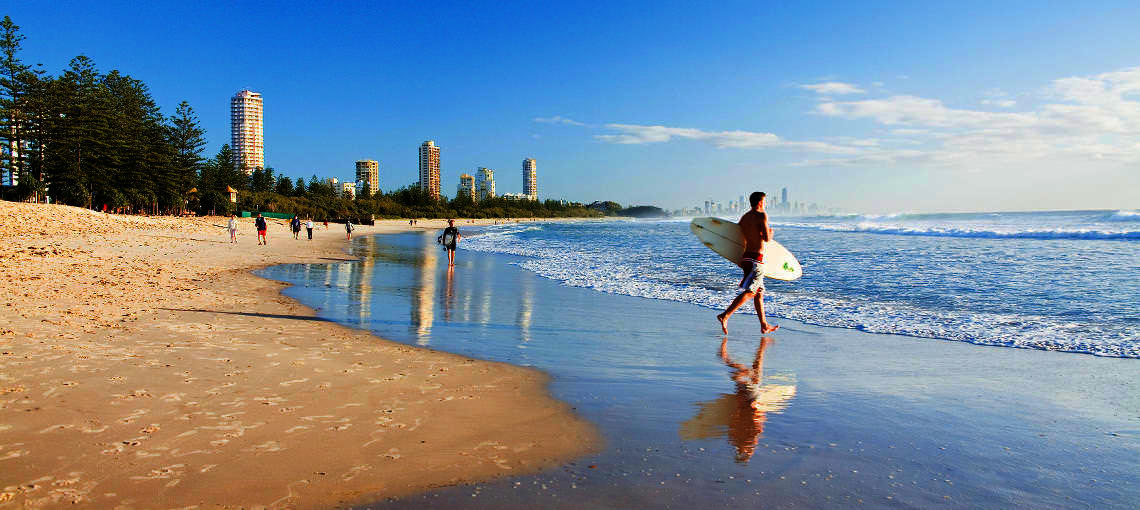 Free Things To Do  Burleigh Heads Beach
